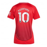 Dres Manchester United Marcus Rashford #10 Domaci za Žensko 2024-25 Kratak Rukav